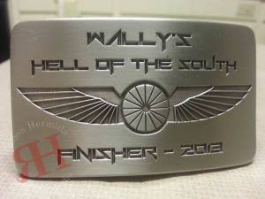 My buckle was well earned! :)