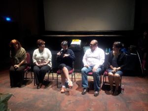 Speaking about the toxicity of our environments and our need to not just focus on finding a cure for those who have been hurt by cancer but also  PREVENTING cancer from the rest of the world. Discussing cancer priorities