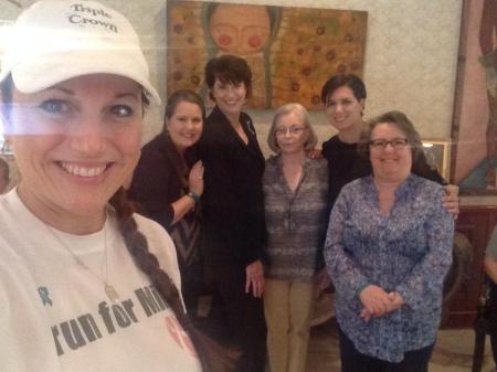 Sharing their stories about ovarian cancer and the Sprint for Life 5k Run/Walk and the Sprint for Sprouts Kids Run! All benefitting research and awareness for the Blanton-Davis Ovarian Cancer Research Program. Thank you Rosalie Weisfeld for hosting this discussion!